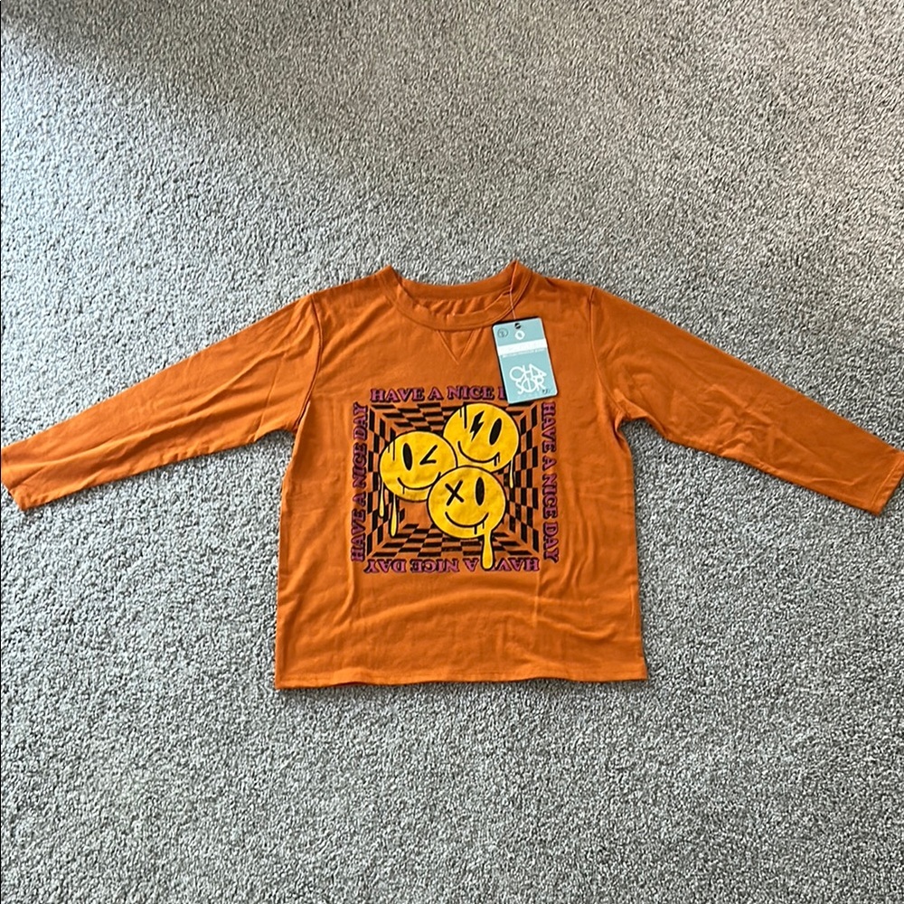 NWT Chaser Long Sleeve Shirt, size 6